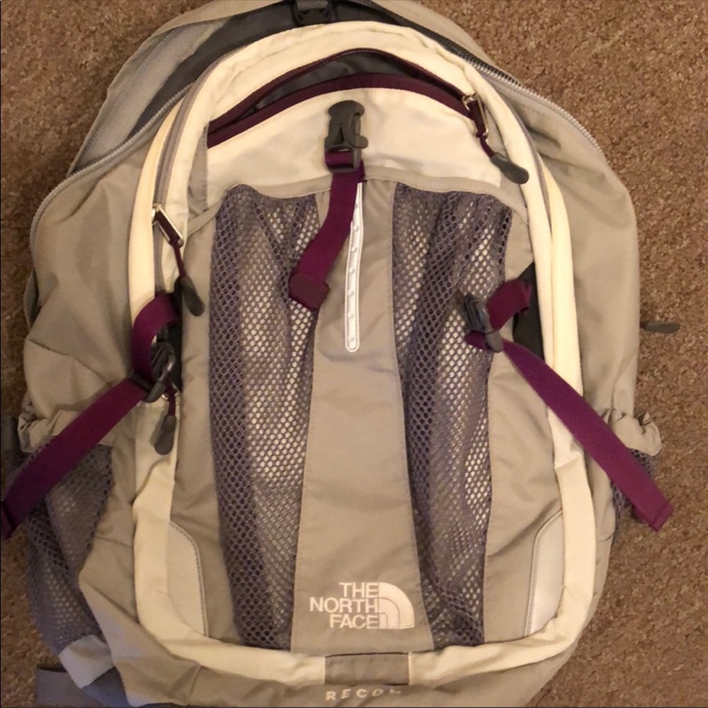 North face book bag